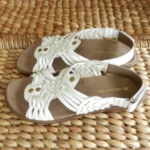 NATURALIZER: White Huarache Sandals NWOT